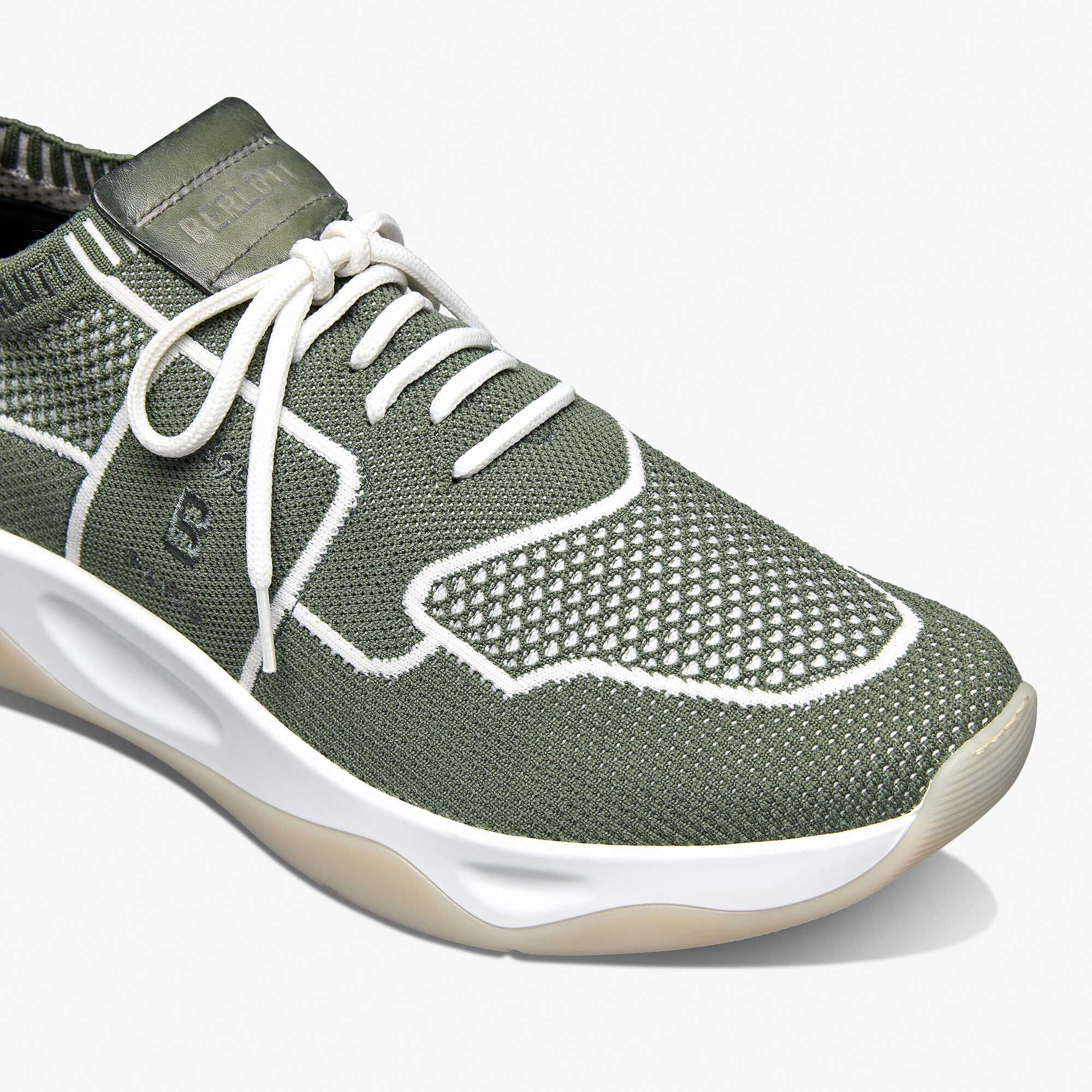 Sneaker Shadow En Maille Et Cuir