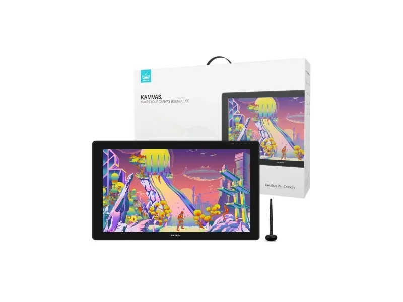 HUION Kamvas 24 Plus graphic tablet 5080 lpi 526 85 x 296 35 mm USB-C Black