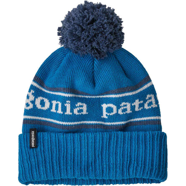Bonnet ski PATAGONIA K'S POWDER TOWN BEANIE PARK STRIPE: ENDLESS BLUE