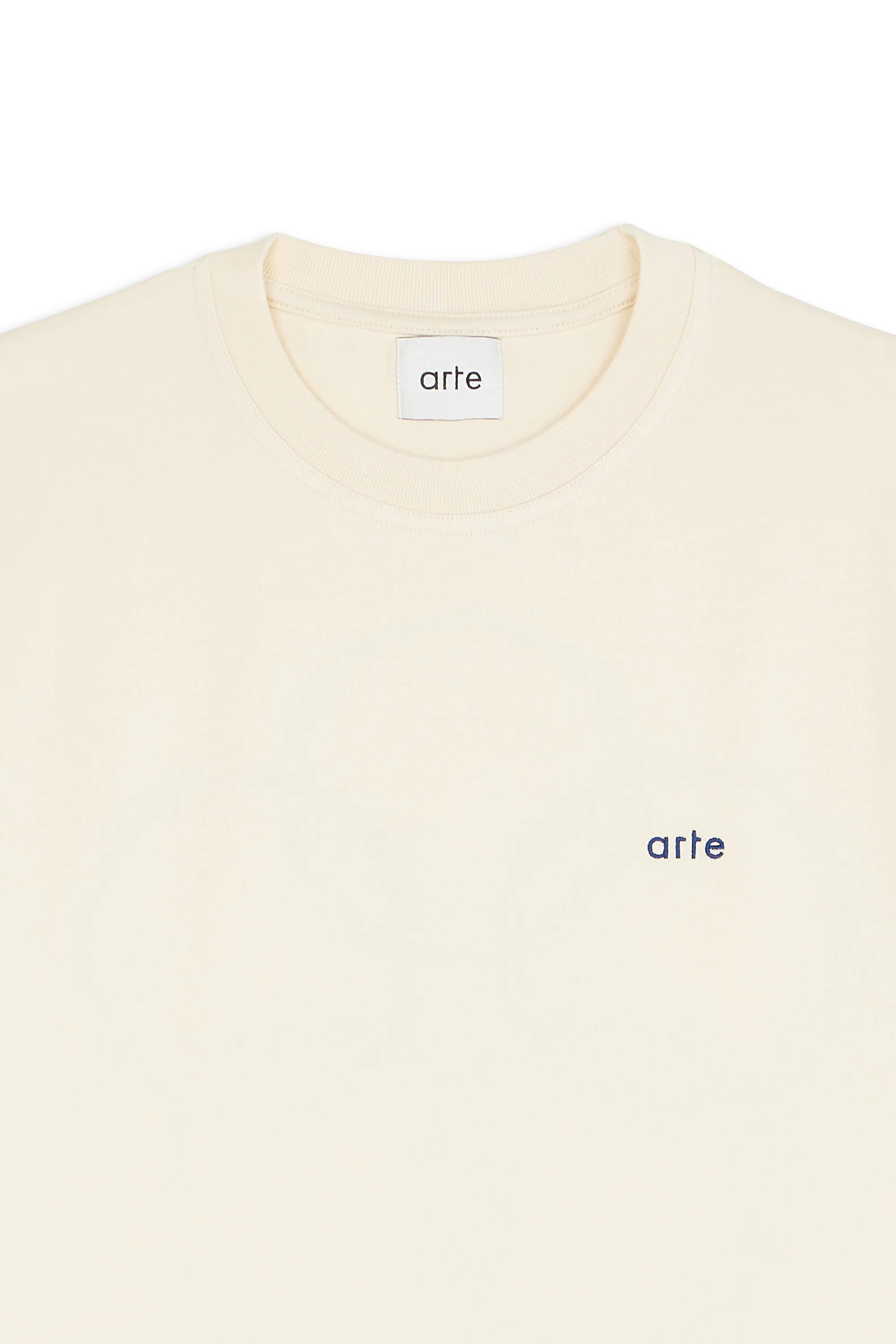 ARTE ANTWERP T-shirt Teo Back Rings T-shirt Beige