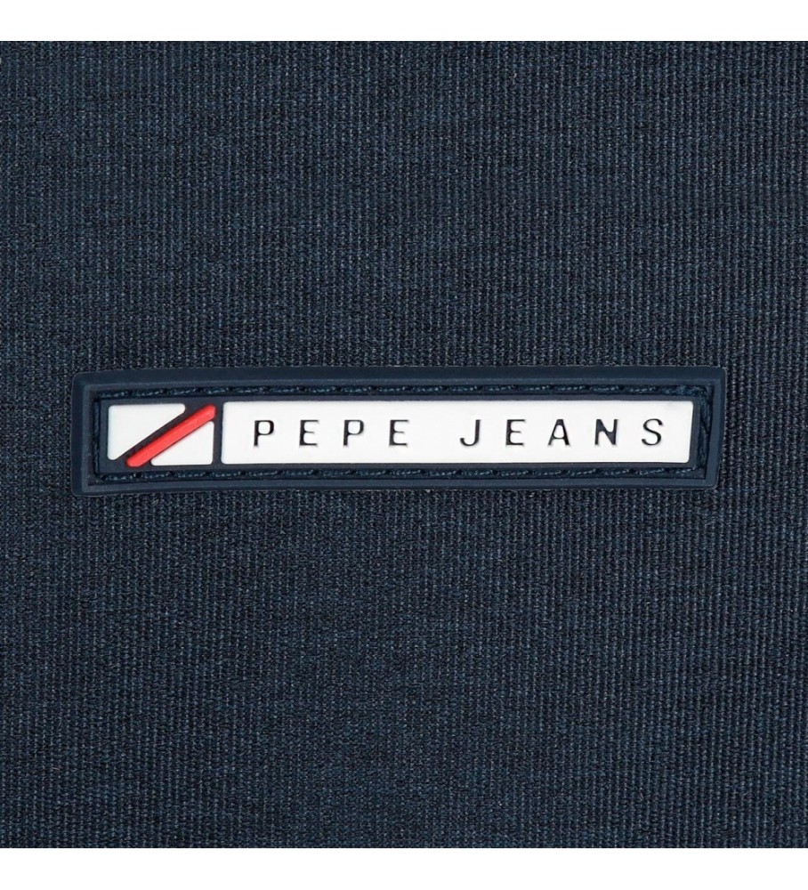 Mochila com cordão azul Pepe Jeans Dikran
