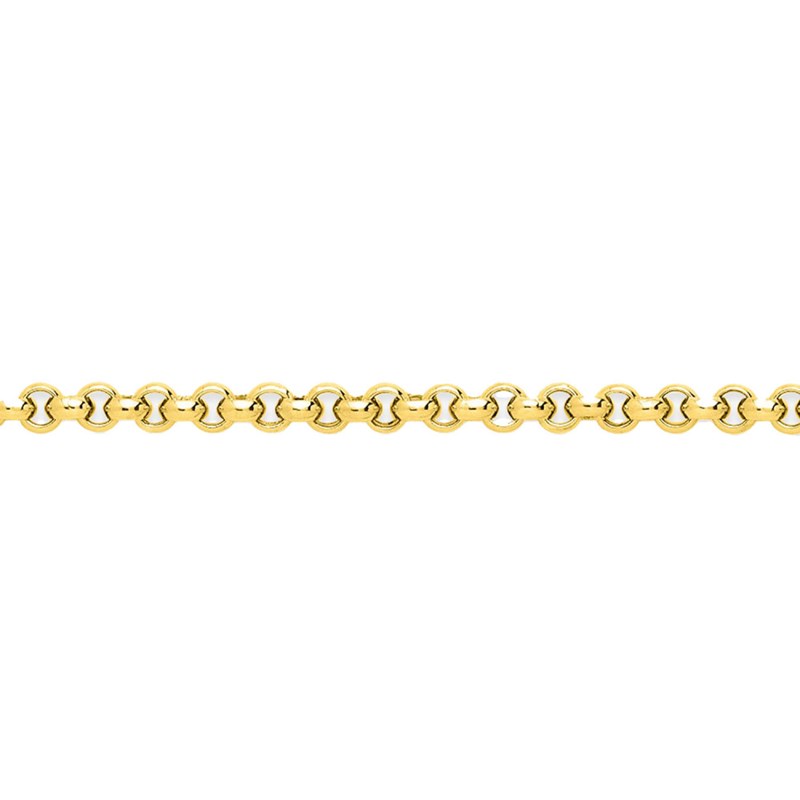 Bracelet Femme 18 cm - jaseron - Or 18 Carats - Largeur 5 mm