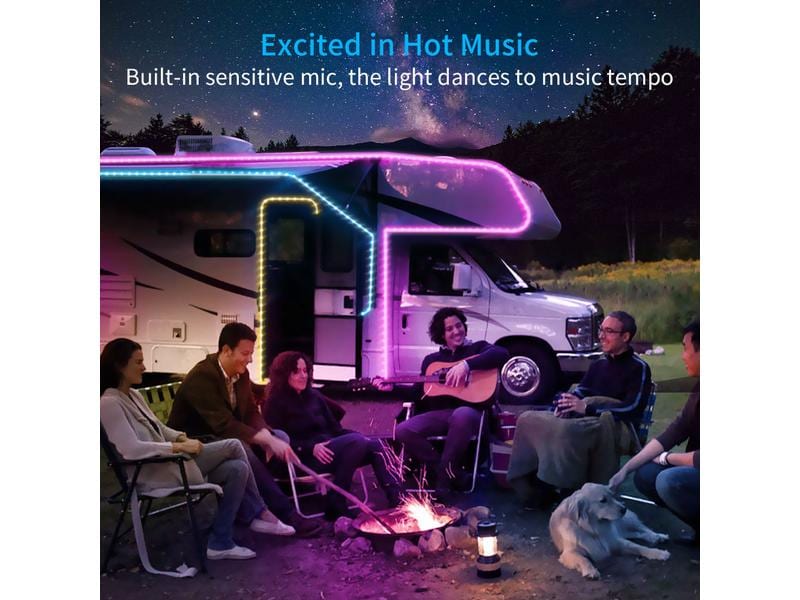Govee LED Stripe Smart Wi-Fi   Bluetooth, 10 m, RGB LED-Leuchtstreifen