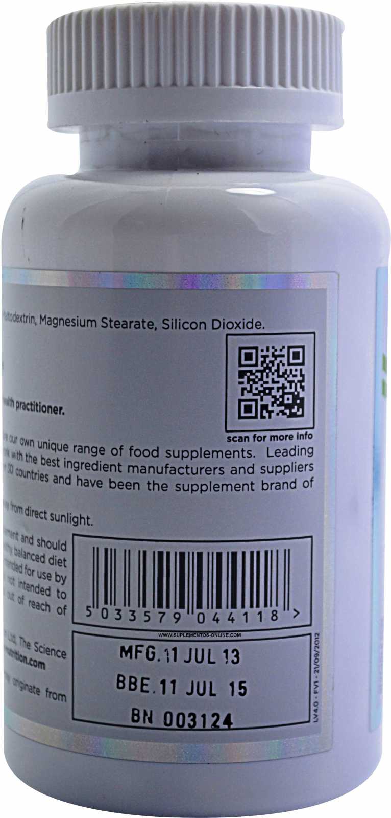 Reflex Acetil-L-Carnitina 500 mg 90 cápsulas