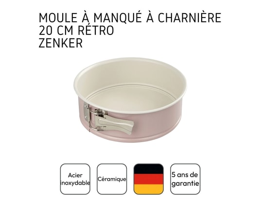 DR OETKER - Pâtisserie Moule à manqué à charnière 20 cm rétro ref.4651