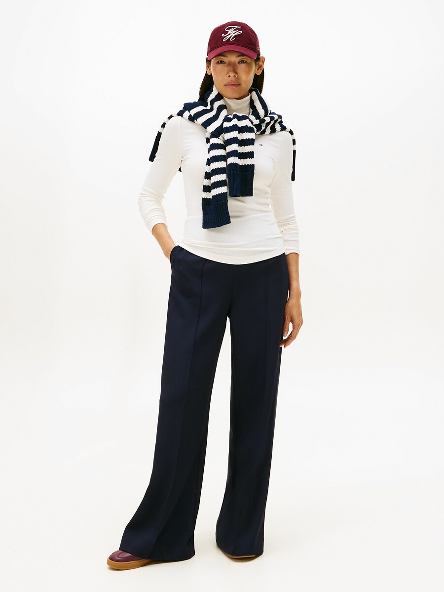 TOMMY HILFIGER<br>Camiseta de gola alta de manga comprida