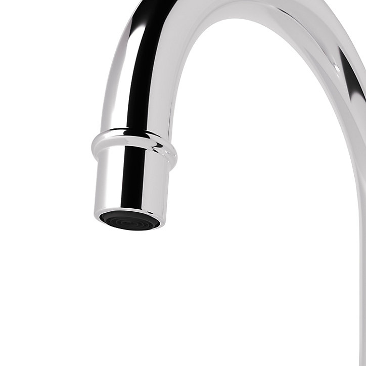 Mitigeur de cuisine chromé GoodHome Filbert