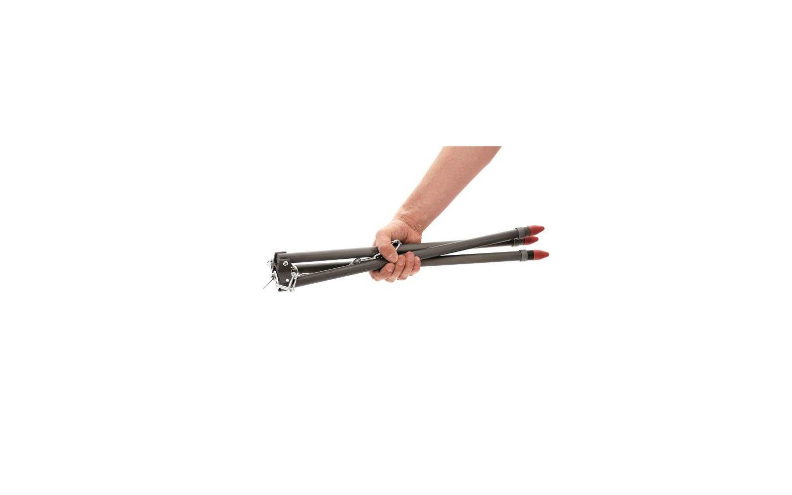 Robens Aluminiumständer mit Teleskopstange grau 120 cm