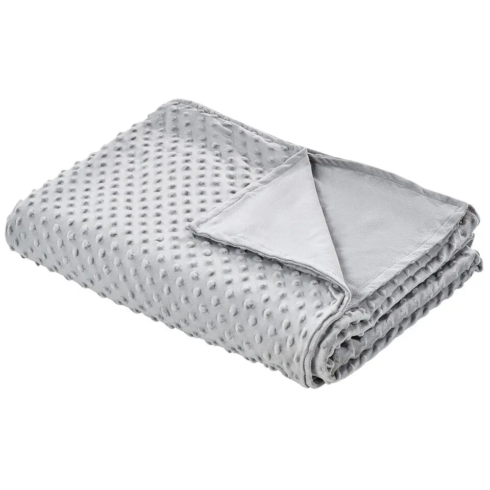 CALLISTO - Verzwaringsdeken hoes - Grijs - 150 x 200 cm - Polyester