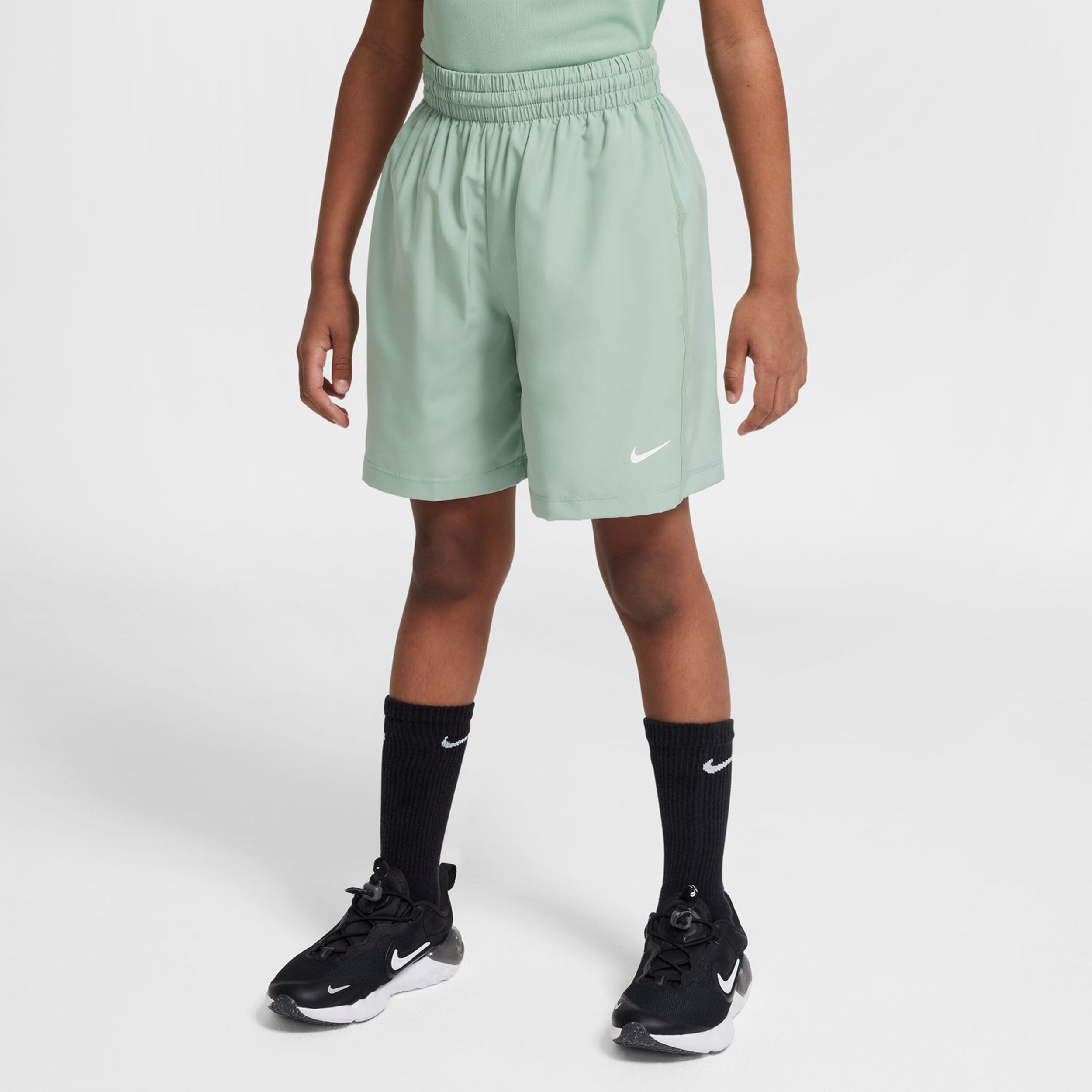 Nike Dri-FIT Multi Woven Shorts Garçons - Vert