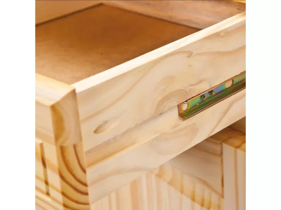 Vaisselier 3 Portes en Bois Massif 