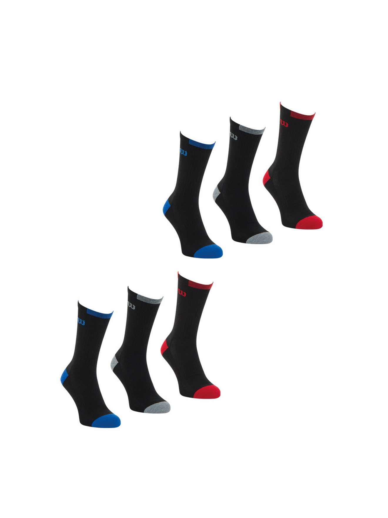 Lot de 6 paires de chaussettes sport