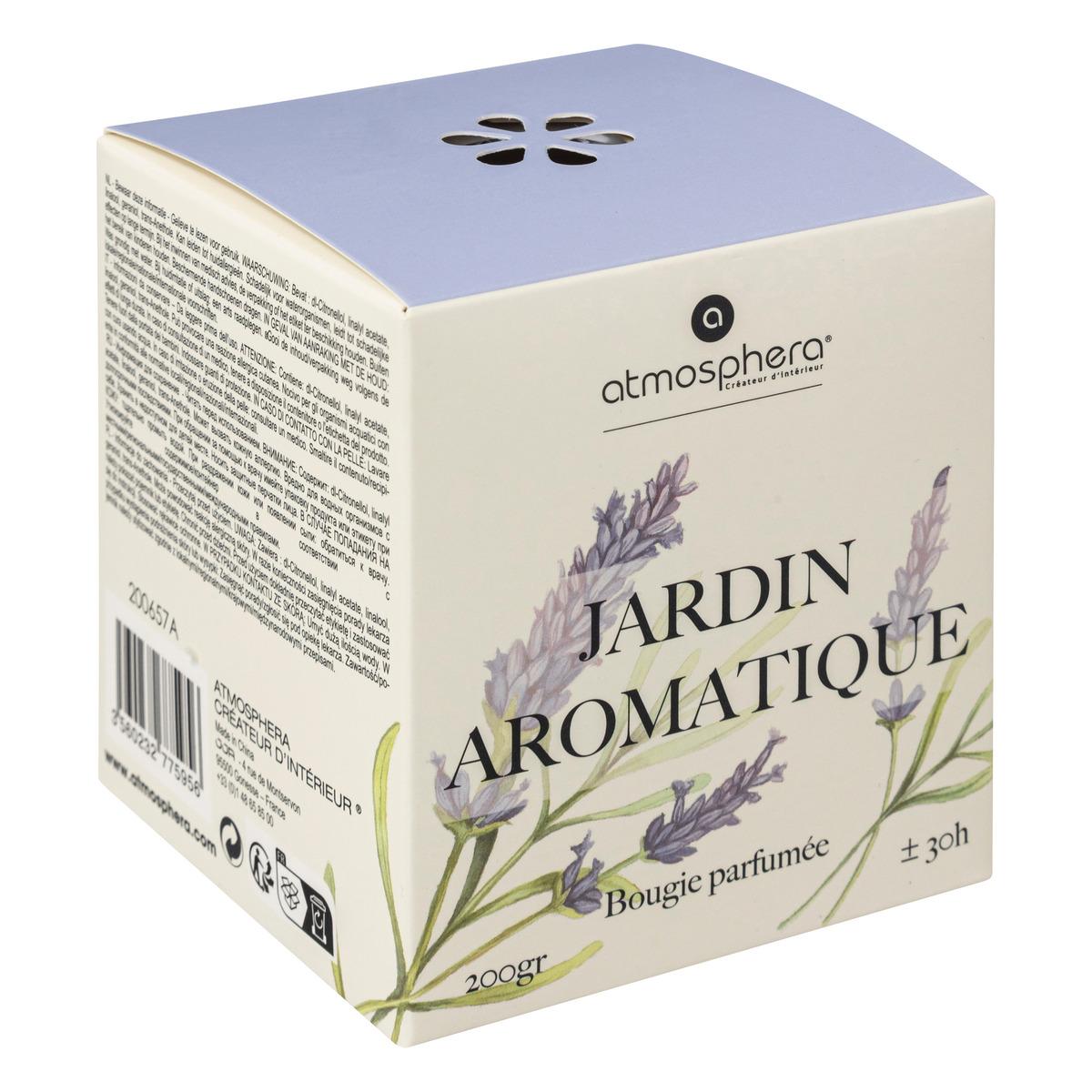 BOUGIE PARFUMEE OUDY 200G POT VERRE PATCHOULI