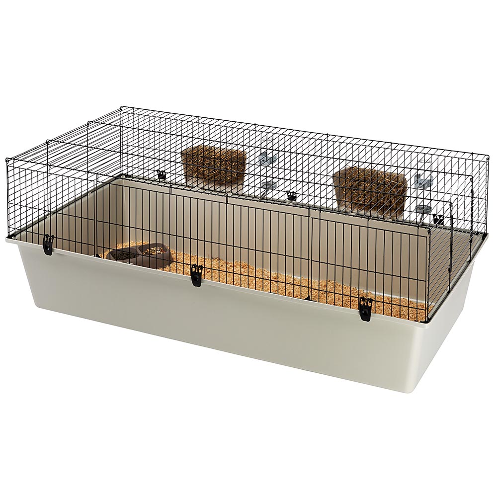 Cage pour lapins ferplast rabbit 160 ample métal thermoplastique confortable