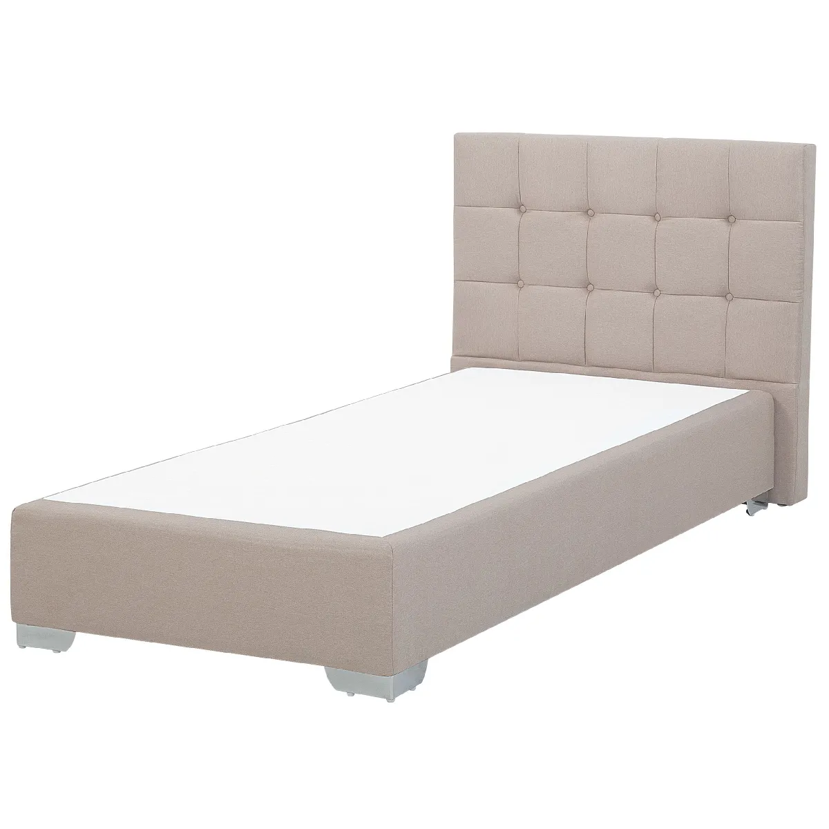 Beliani ADMIRAL Lit Boxspring 90x200 cm - Beige
