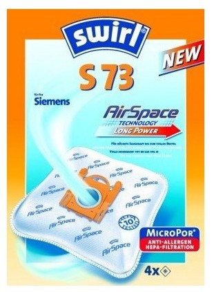 Swirl S 73 AirSpace Universeel Stofzak