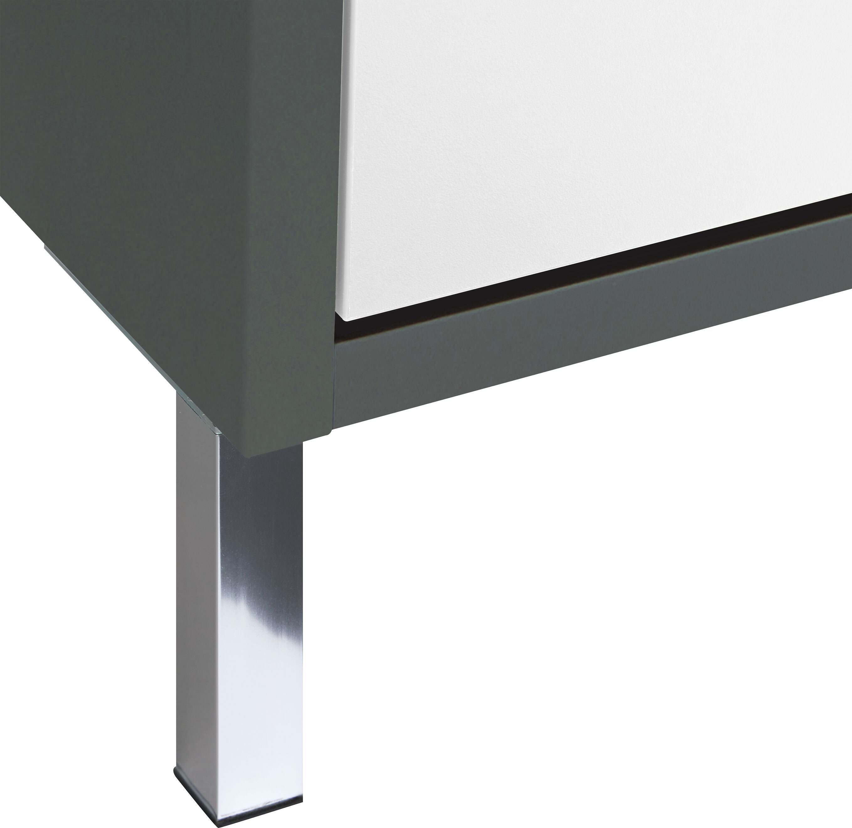 SIERRA Lavaboy - Anthrazit / Weiss / B: 45.0 cm x T: 35.0 cm x H: 60.0 cm