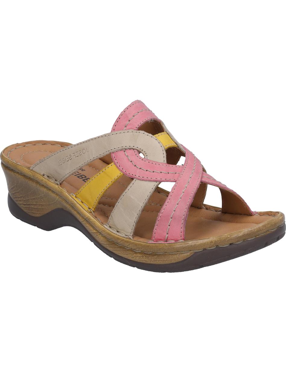Clog Catalonia 01, pink-multi