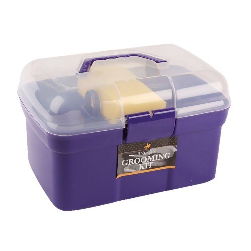 Kit de higiene para cavalos Lincoln, roxo