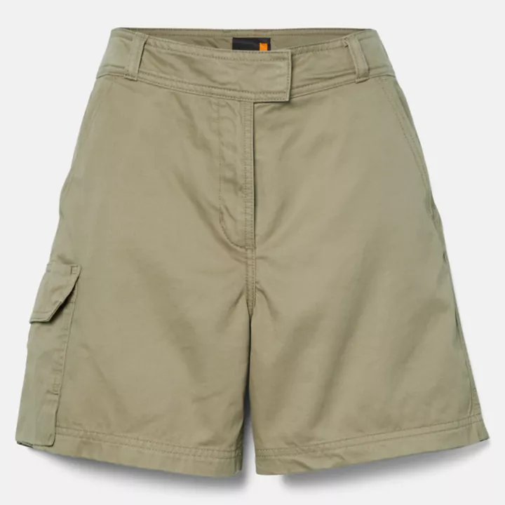 Short cargo utilitaire Brookline pour femme en vert