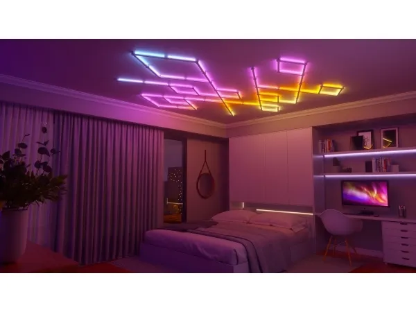 Nanoleaf Lines Starter Kit - Lysbarre - LED - 16 millioner farver