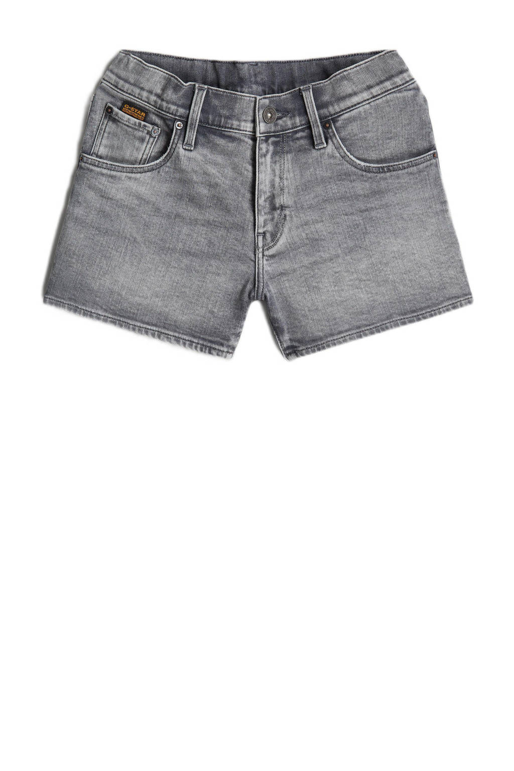 G-STAR True short Premium denim short faded grey neblina