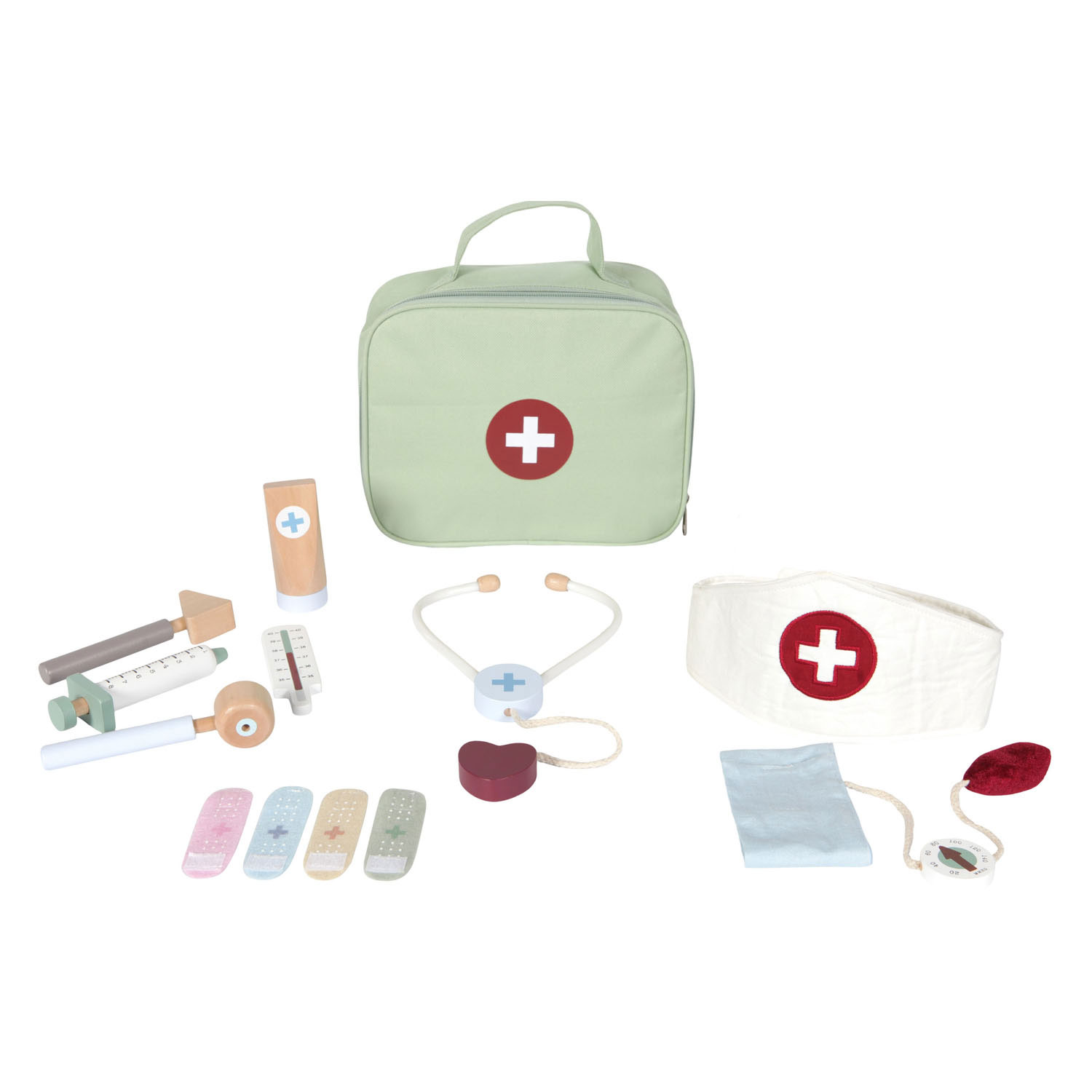 Little Dutch Houten Dokter Speelset, 15dlg.
