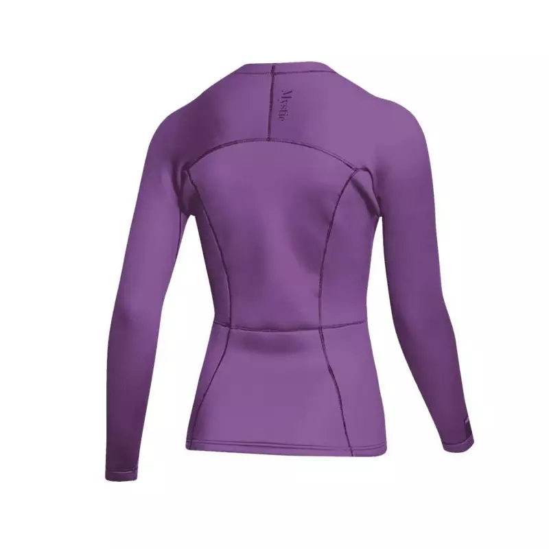 Top néoprène femme MYSTIC Lunar L/S 2mm Sunset Purple