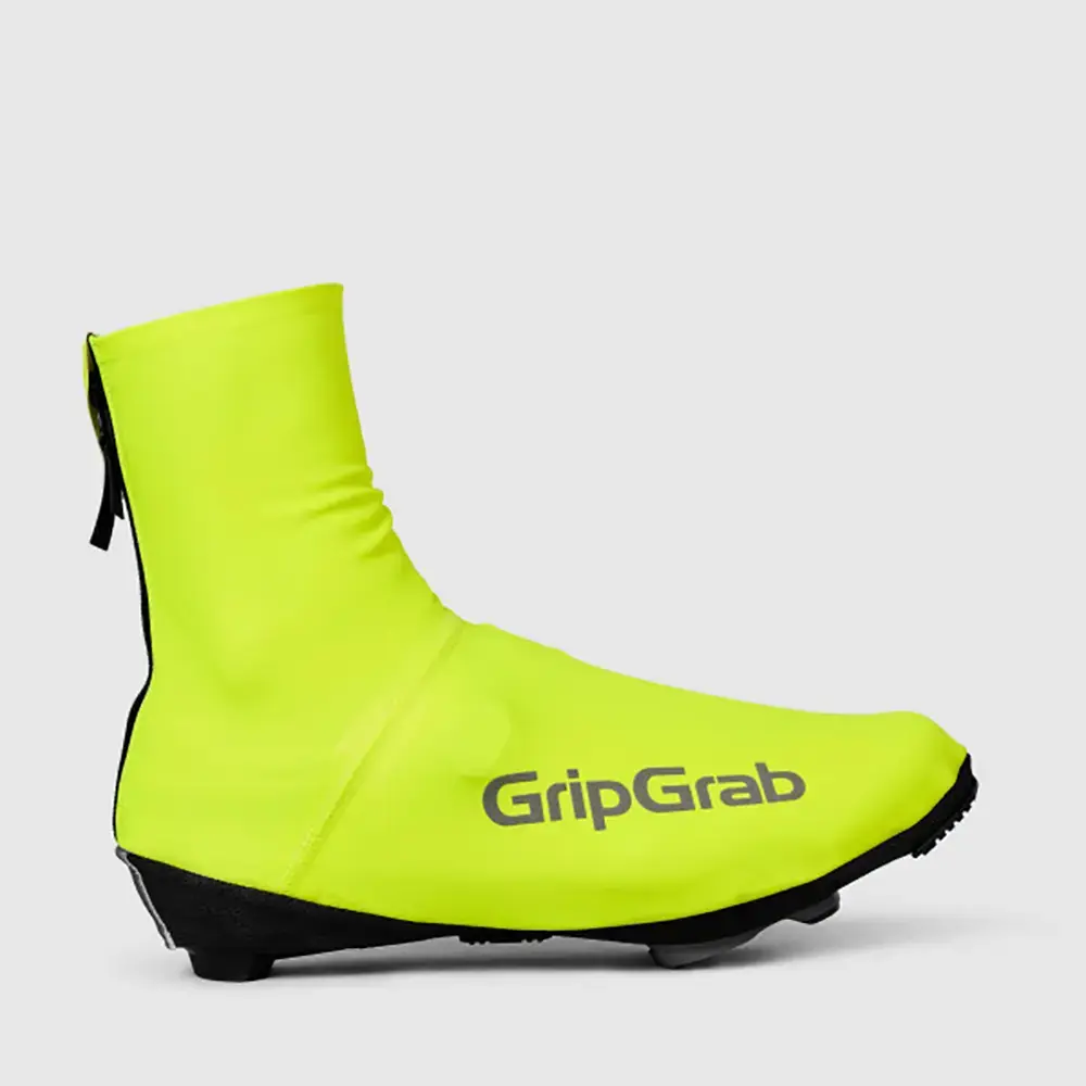 GripGrab PACR Waterproof Road Overschoenen Hi-Vis Geel