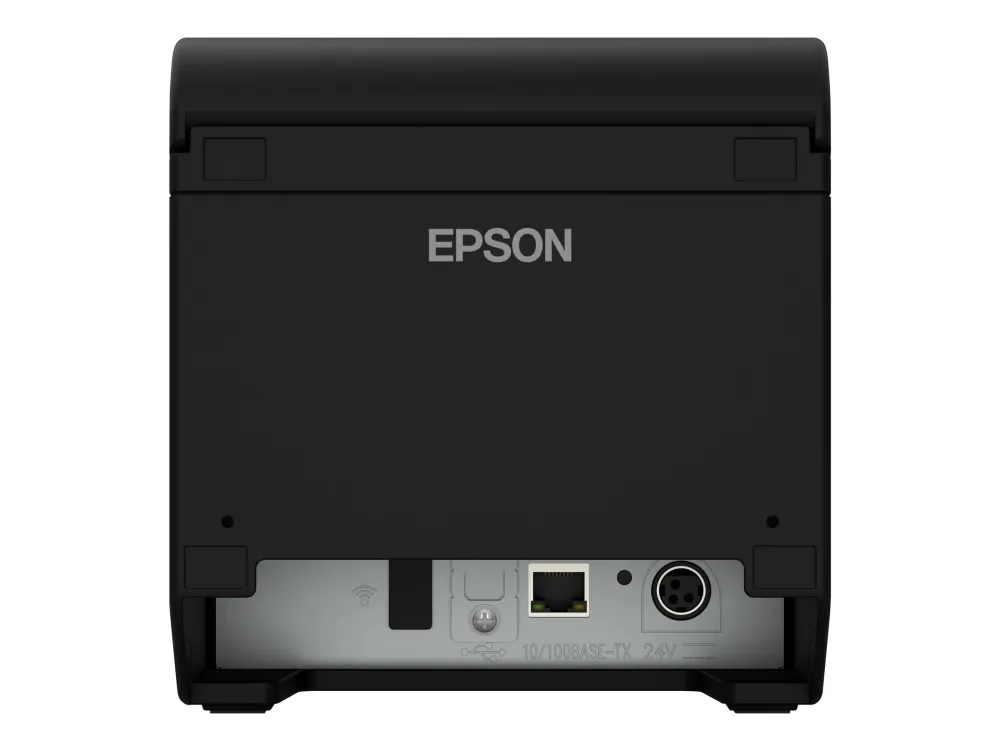 Epson TM T20III - Kvitteringsprinter - termisk linje - Rulle (7,95 cm) - 203 x 203 dpi - op til 250 mm/sek. - LAN - skærer - sort