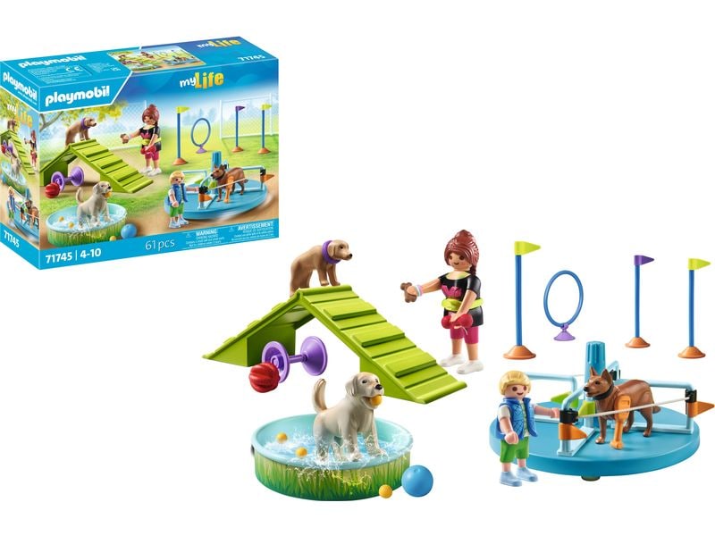 Playmobil My Life Hundespielplatz 71745 Spielfigur-Set