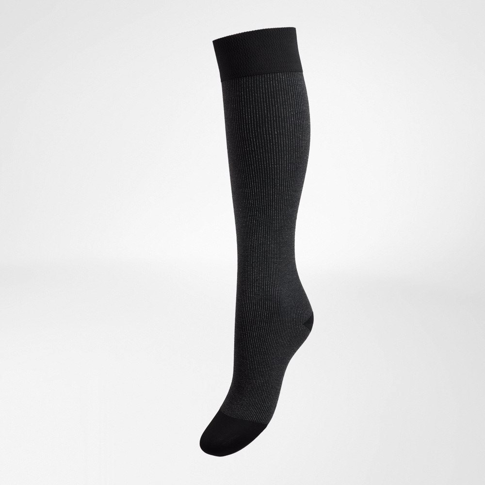 Bauerfeind VenoTrain Cocoon KKL2 AD S foot short plus/short geschlossene Fussspitze schwarz 1 Paar