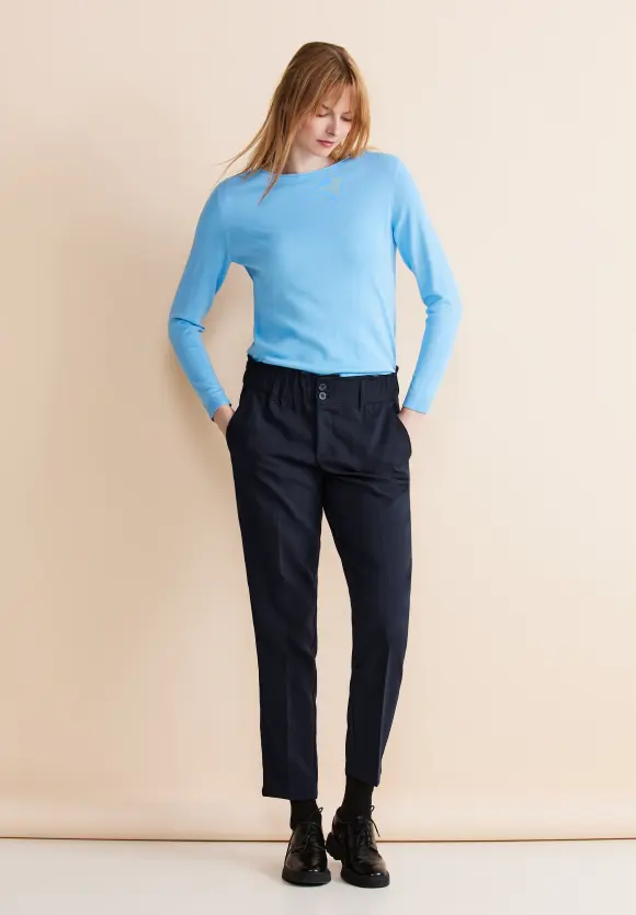 Loose Fit Hose - deep blue