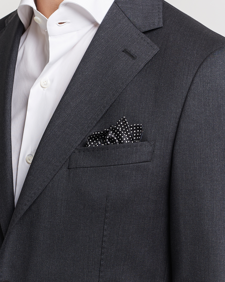 Amanda Christensen Handkerchief Dot Silk Black