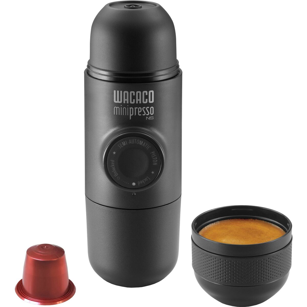 Minipresso NS espressobrygger grå