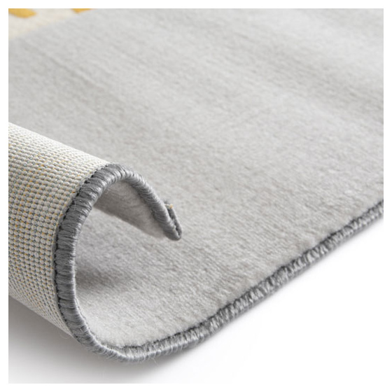 Tapis chambre d'enfant - lily fox - gris - 120 x 170 cm
