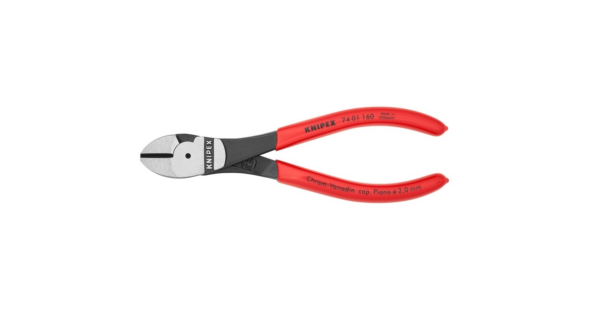 KNIPEXKracht-set 00 20 10 tangenset  (Zwart, 3-Delig)