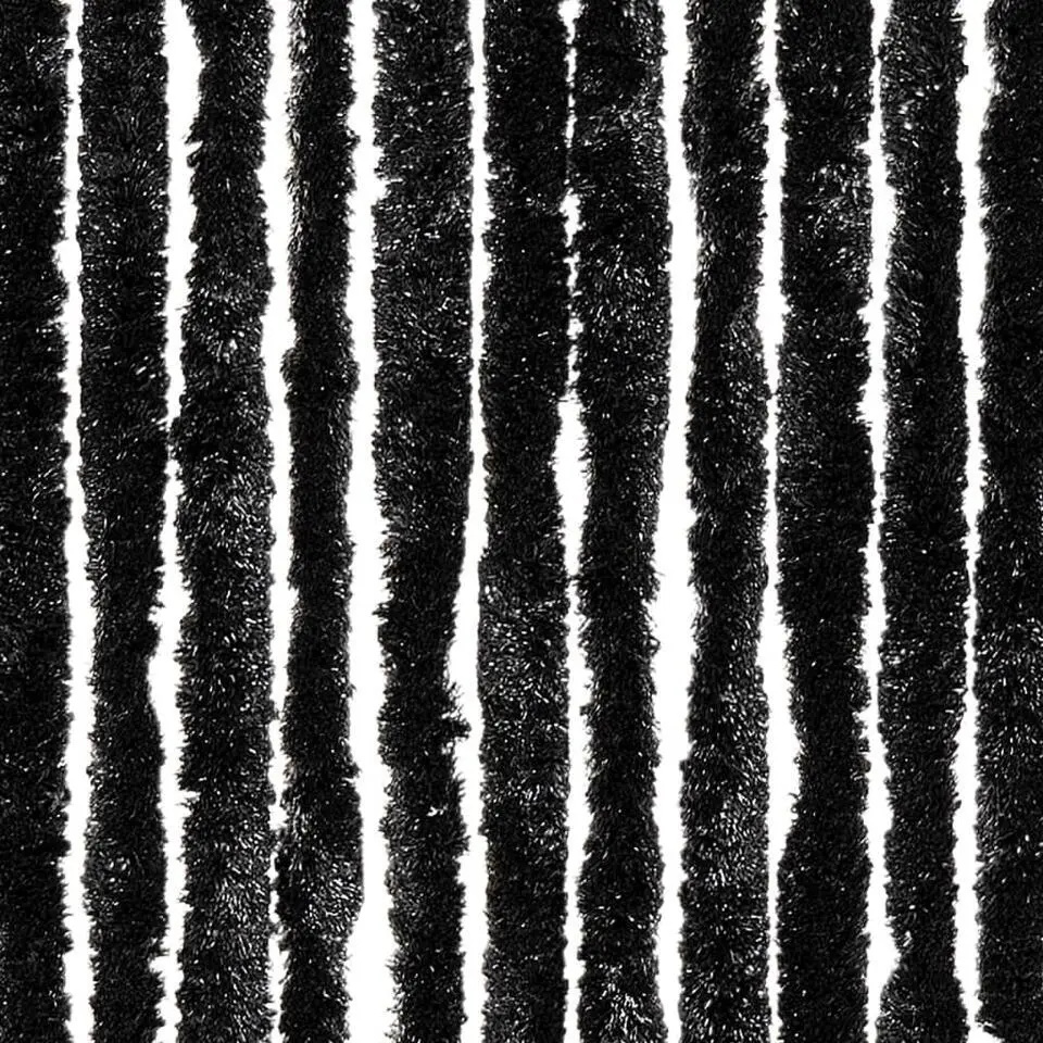 vidaXL - Insectengordijn - Antraciet - Polypropyleen - 100 x 220 cm