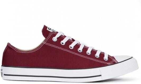 CONVERSE Sneakers laag 'Chuck Taylor All Star' karmijnrood wit