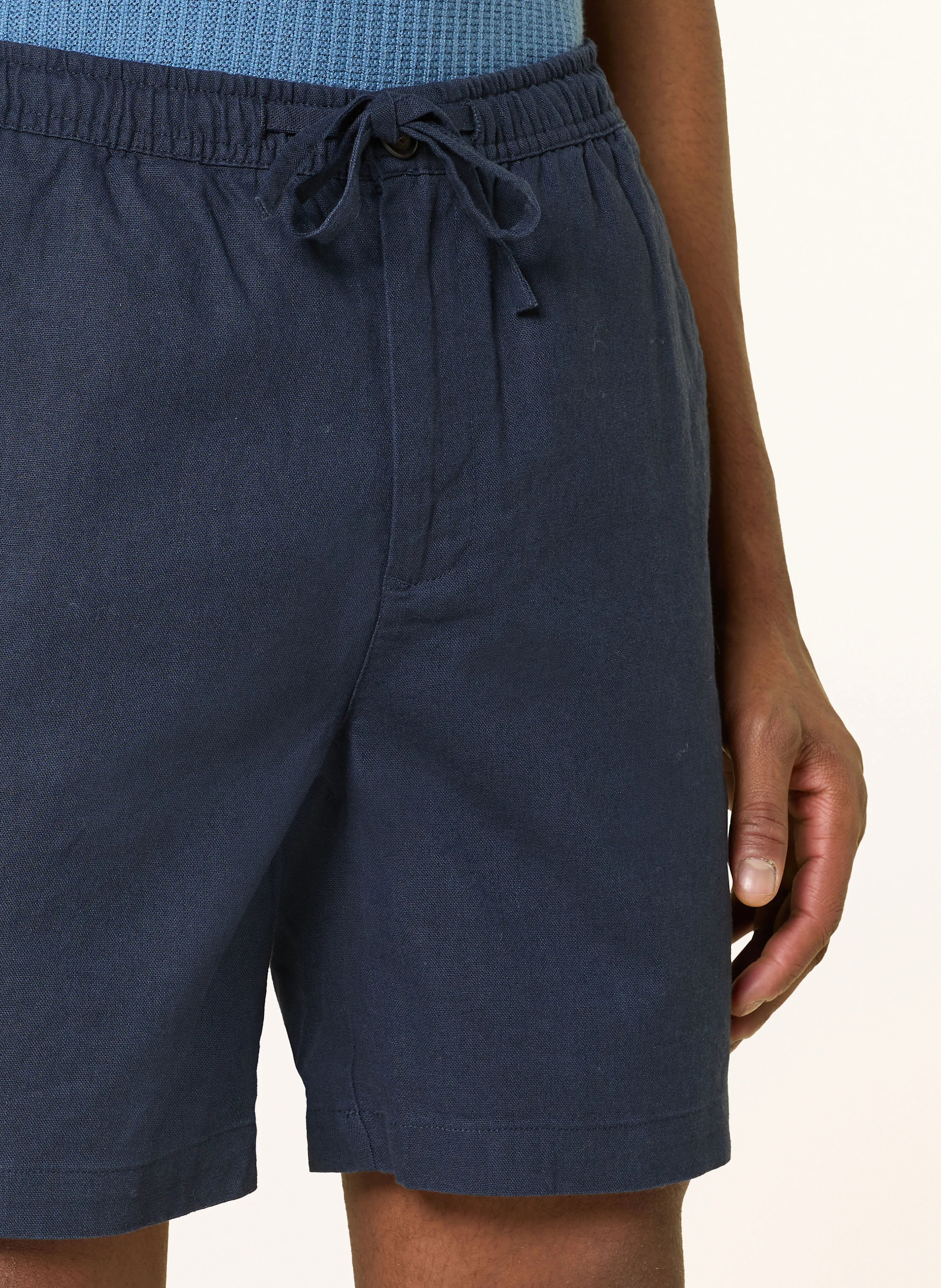 Barbour Shorts mit Leinen