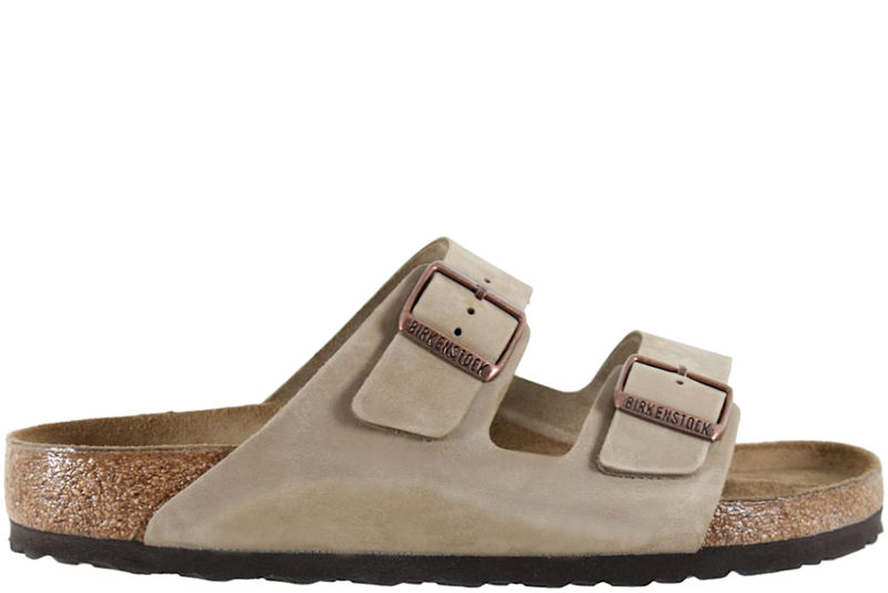 BIRKENSTOCK ARIZONA TOBACCO SLENTERS I BRUNT SKIND