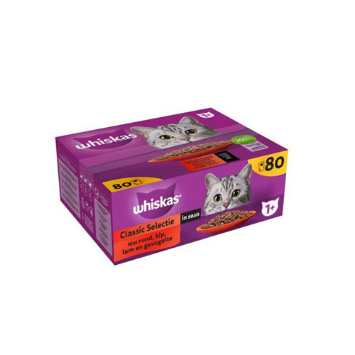 Whiskas 1+ Selectie - Multipacks