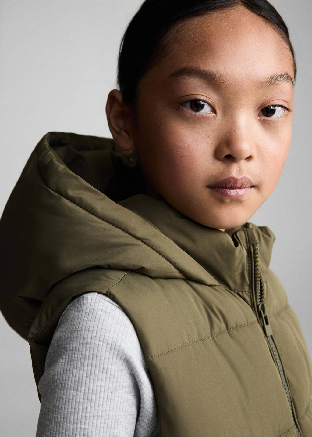 Mango Kids bodywarmer kakigroen