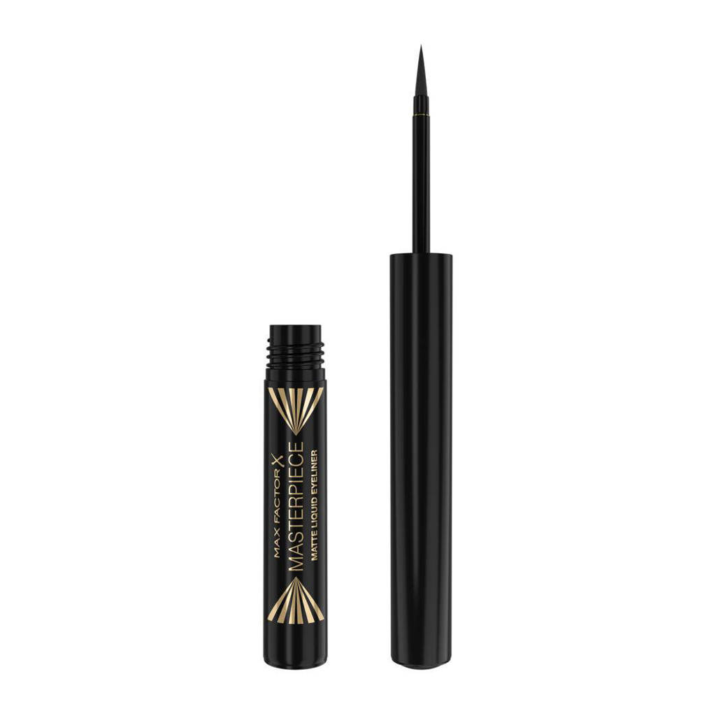 Masterpiece Matte vloeibare eyeliner - 001 Black