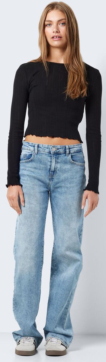 NMJudy L/S FWD NOOS - Haut Détail Babylock | Noisy May Pull tricoté