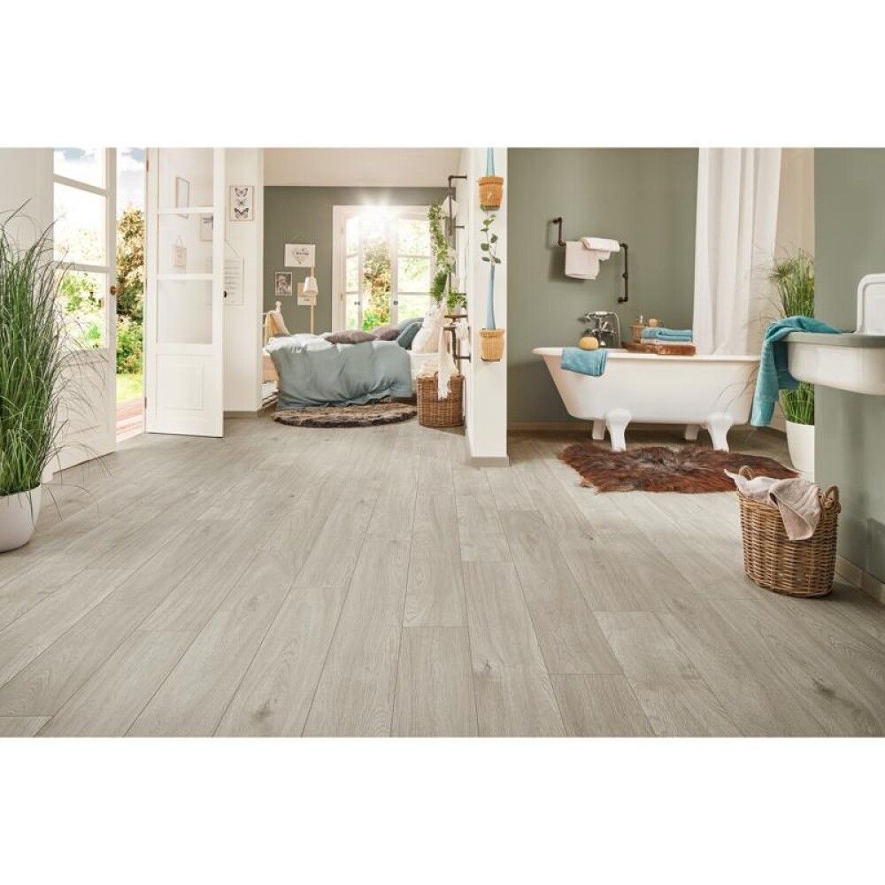 LAMINATGULV LOGOCLIC AQUAPROTECT NATURE OAK 2,22M²