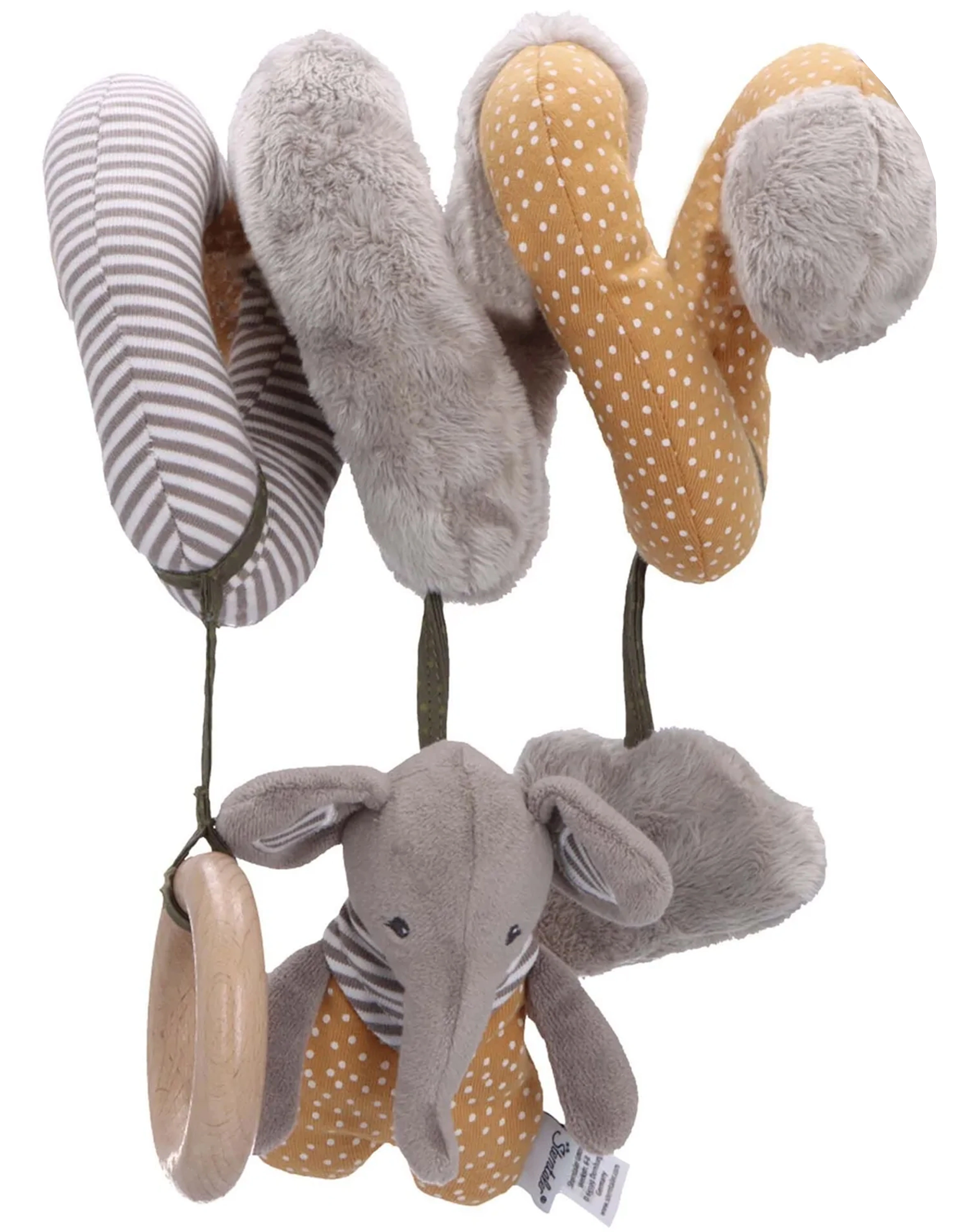 Spielzeugspirale EDDY ELEFANT in bunt