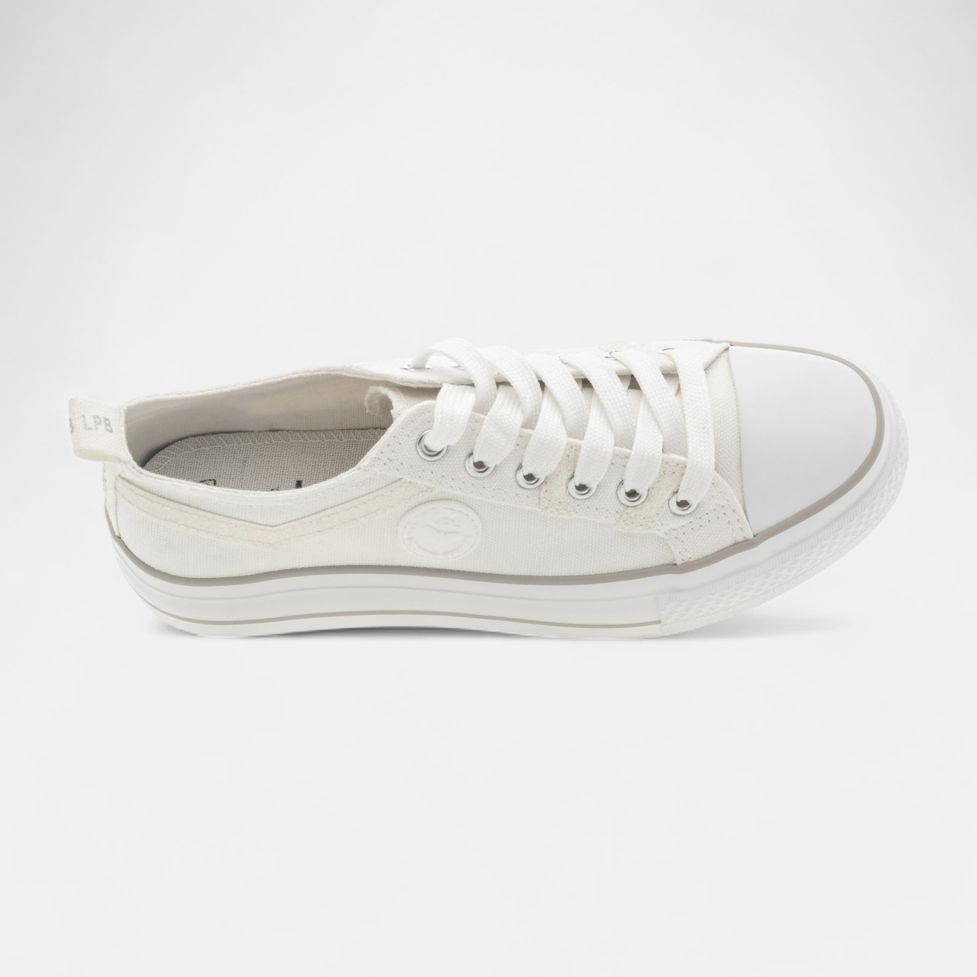 Baskets en toile Femme blanc