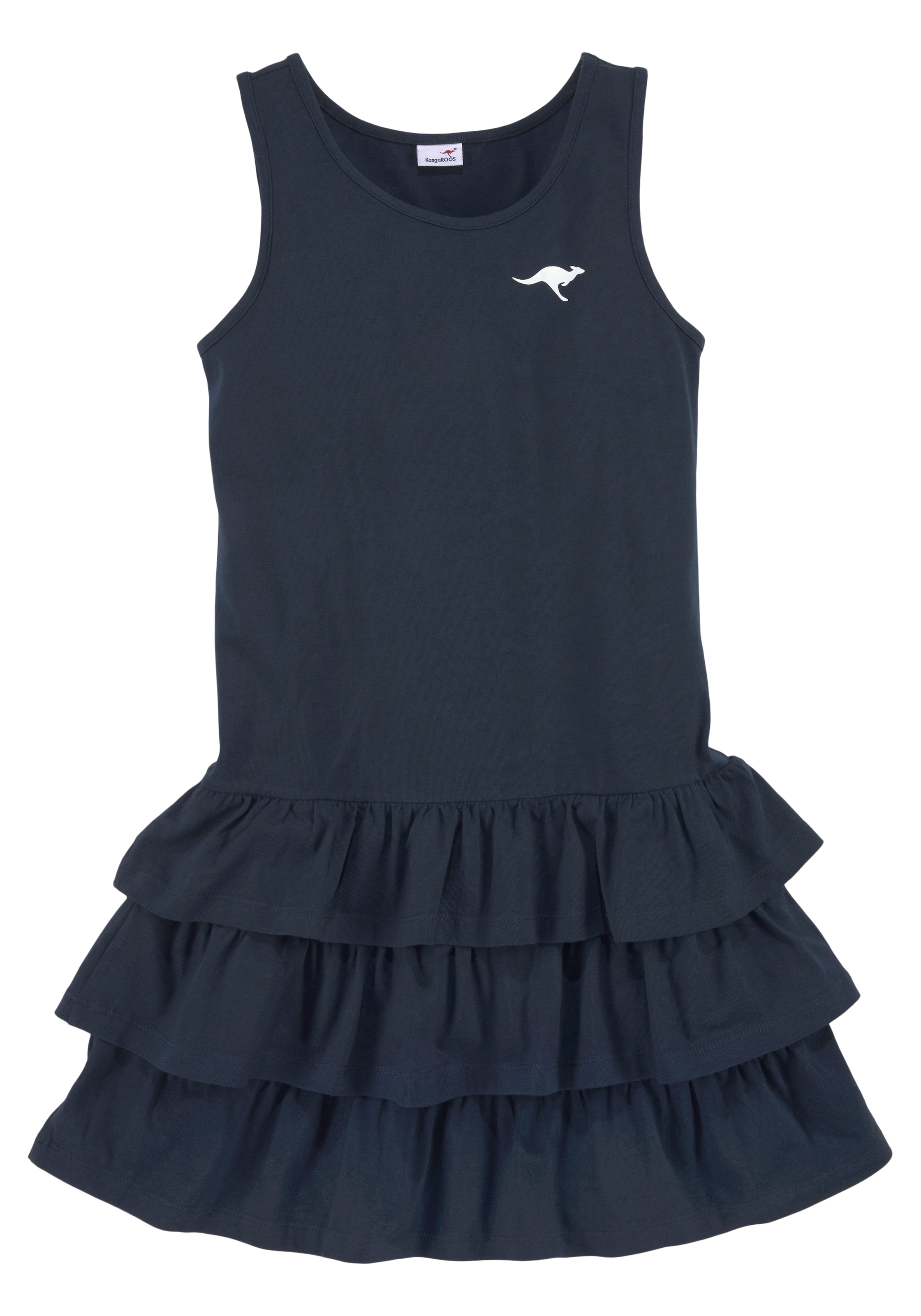KangaROOS Jerseykleid kniefreie Länge,  aus Baumwolle und Elasthan