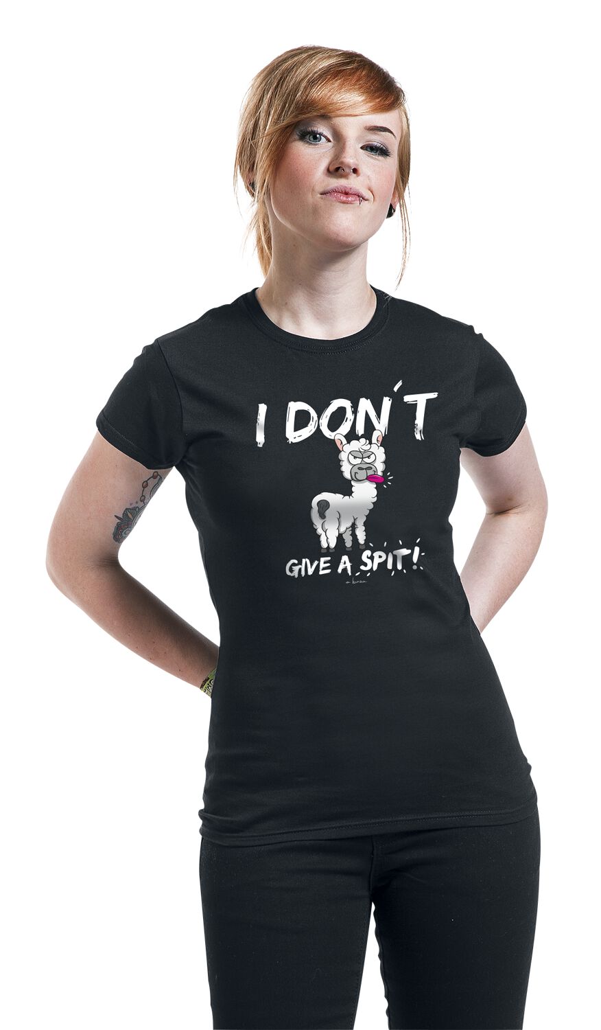 I don’t give a shit! | Tierisch T-Shirt Manches courtes